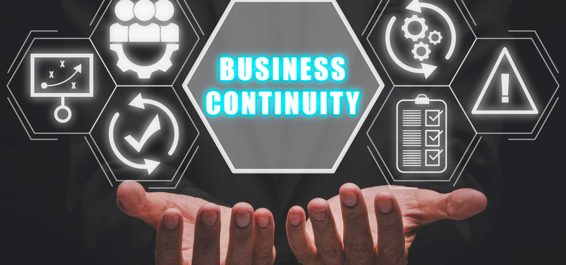 A business team developing a continuity plan to ensure smooth operations during disruptions. My Tampa IT helps businesses create effective business continuity strategies.