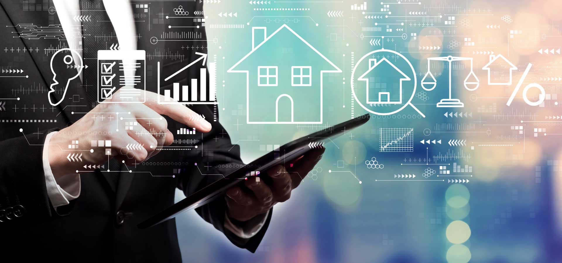 A mortgage lender reviewing client data on a secure platform, ensuring compliance with the FTC Safeguards Rule. My Tampa IT helps mortgage professionals stay protected and compliant.