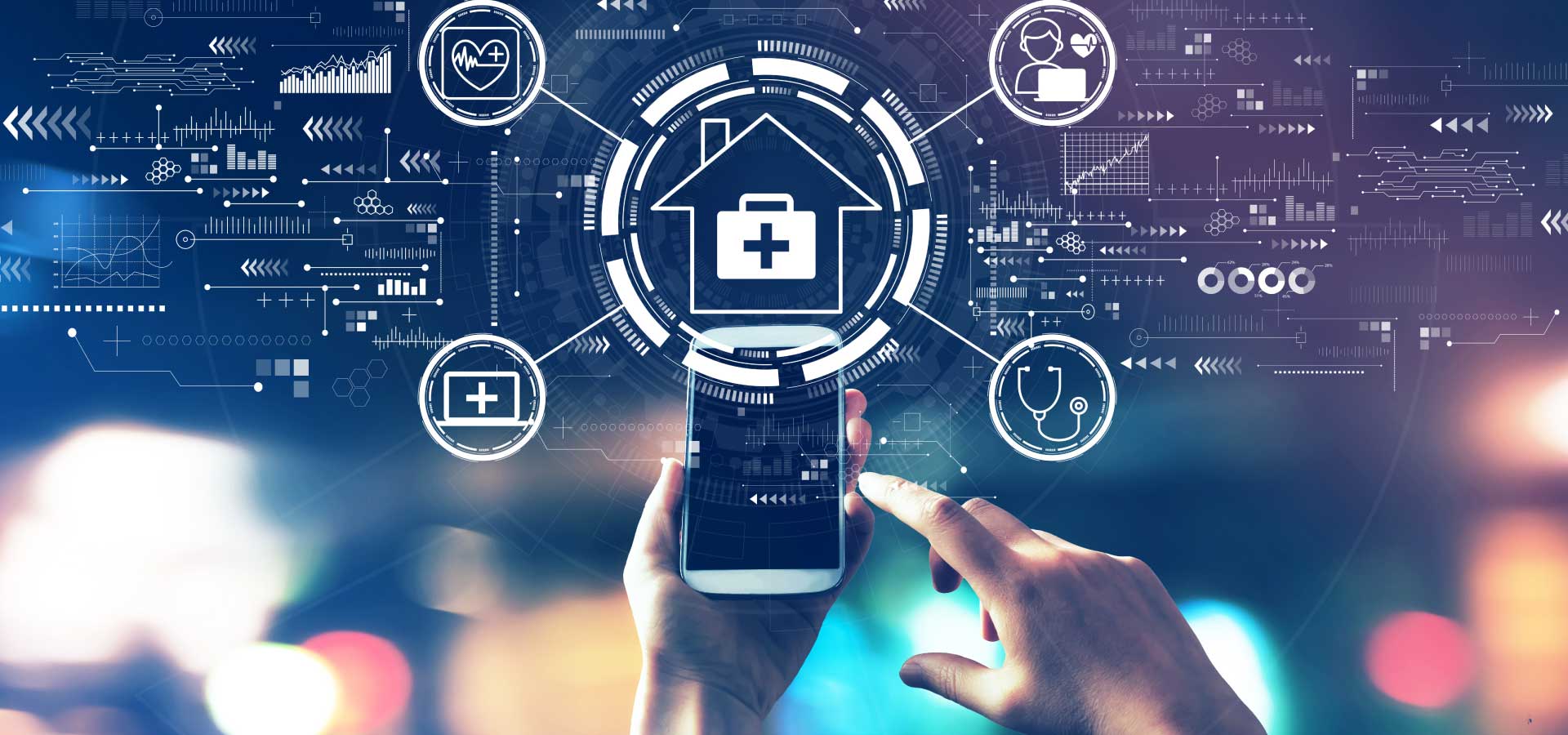A healthcare professional using a secure digital system to manage patient data, supported by managed IT services. My Tampa IT provides reliable MSP solutions for the healthcare industry.